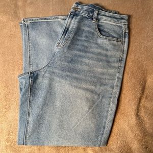 American Eagle Stretch Curvy Mom Jeans